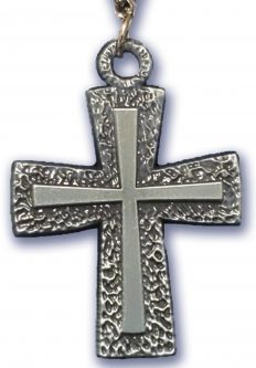 Hammered Edge Cross