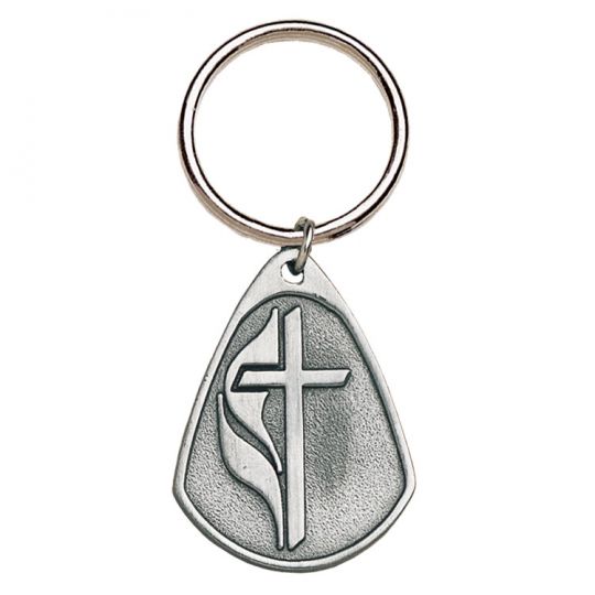 United Methodist Symbol Key Tag