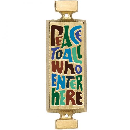 Peace to All Who Enter Here House Blessing