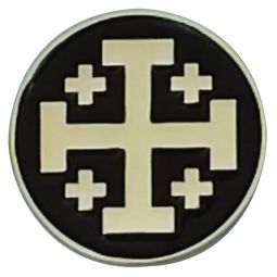 Jerusalem Cross Pin