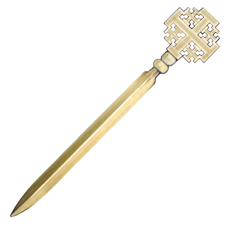 Jerusalem Cross Letter Openers Terra Sancta Guild Jerusalem Cross