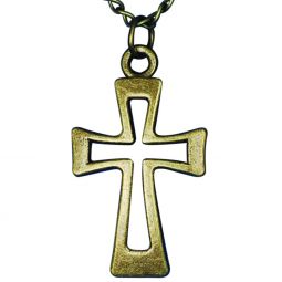 Flared Cut Out Cross