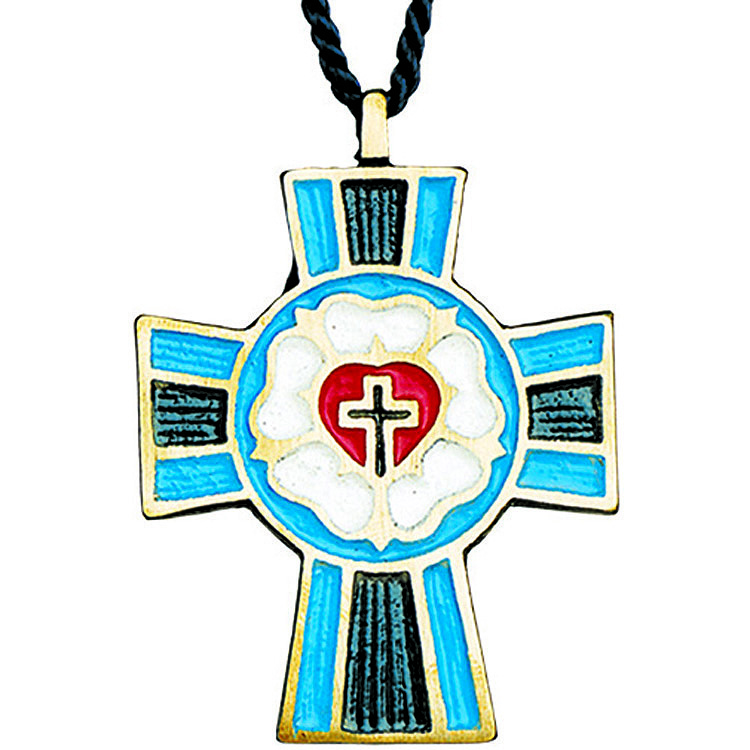 Luther Rose Cross Luther Rose Pendants Terra Sancta Guild