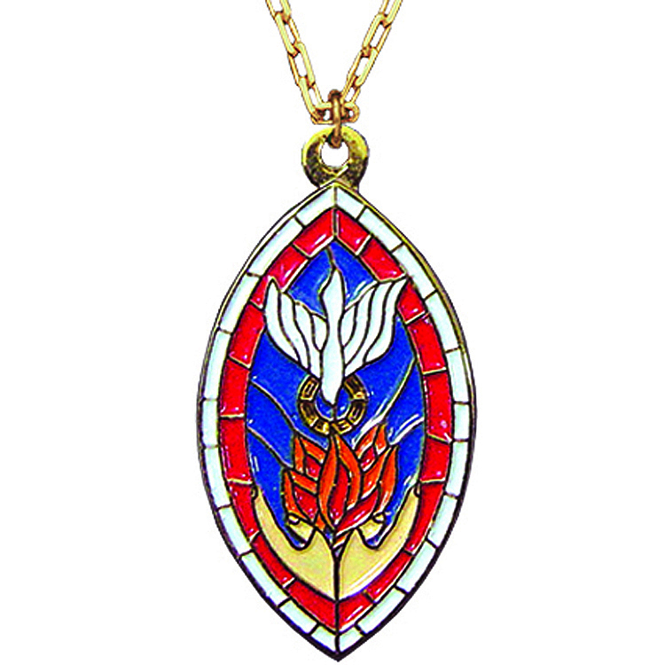 Holy Spirit Pendant Confirmation Pendants Terra Sancta Guild holy-spirit-pendant-confirmation-pendants-terra-sancta-guild