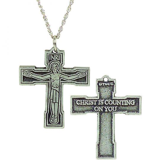 Cursillo Crucifix Pendant - 6/PK - Autom