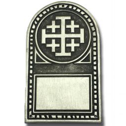 Jerusalem Cross Door Sign