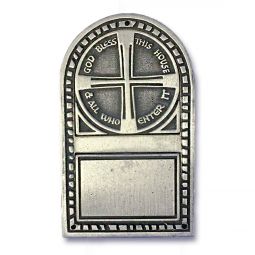 Gold Bless this House Door Sign