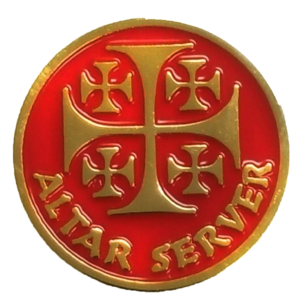Altar Server Lapel Pin Altar Server Pins Terra Sancta Guild