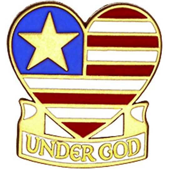 Under God Lapel Pin