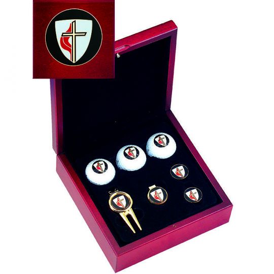 United Methodist Cross Golf Gift Set
