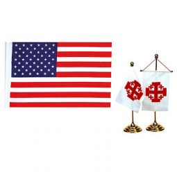 American Banner Desk Flag