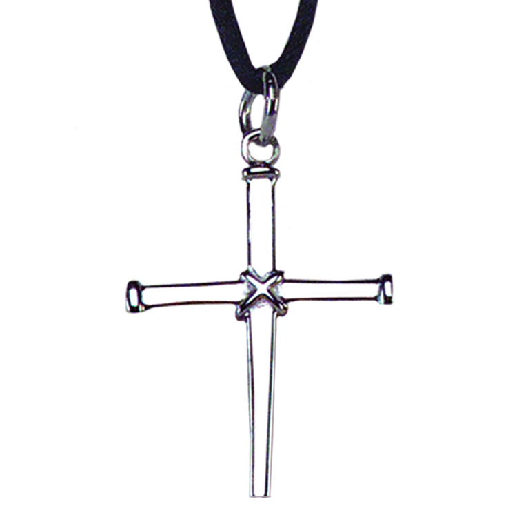 3 nail cross necklace