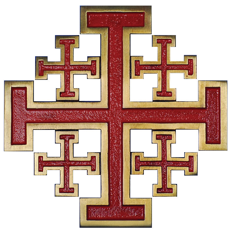 Jerusalem Wall Cross | Crusaders Wall Cross