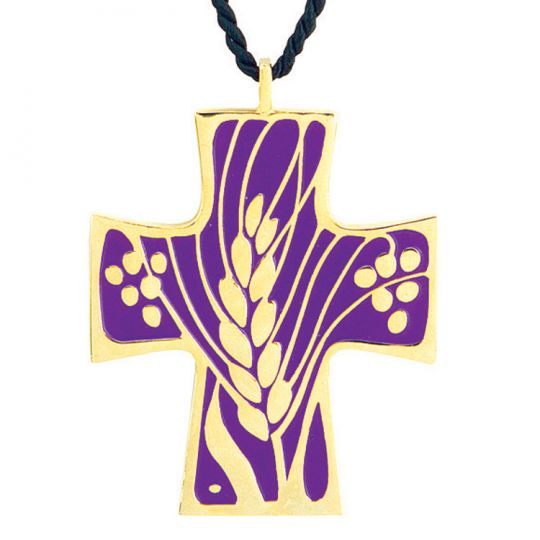 Minister Of Communion Cross Enameled Terra Sancta Guild - Eucharistic Minister Cross Pendant