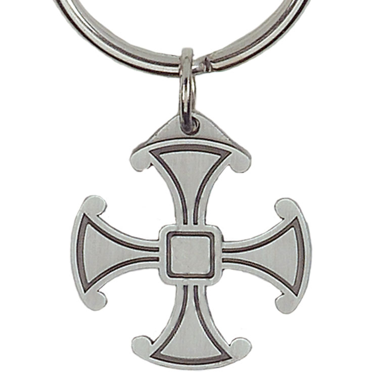 Canterbury Cross Keyring | Anglican Cross | Terra Sancta Guild