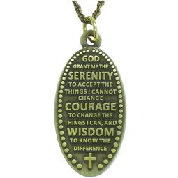 Serenity Prayer Pendant