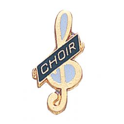 G-Clef Choir Pin