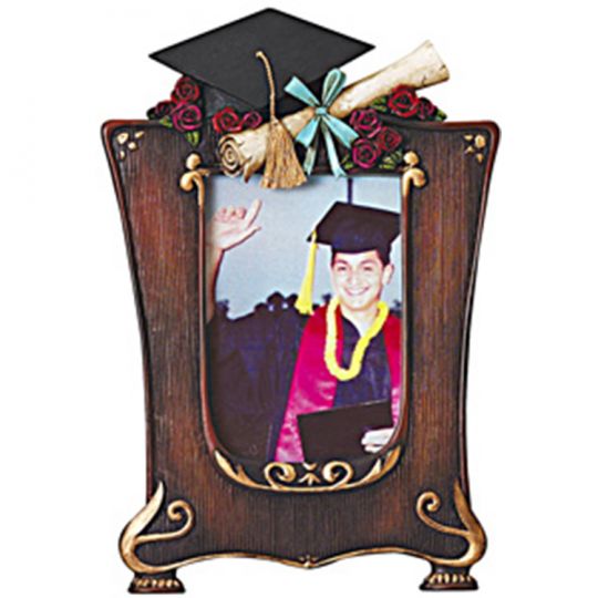 Graduation Picture Frame - Male Accent