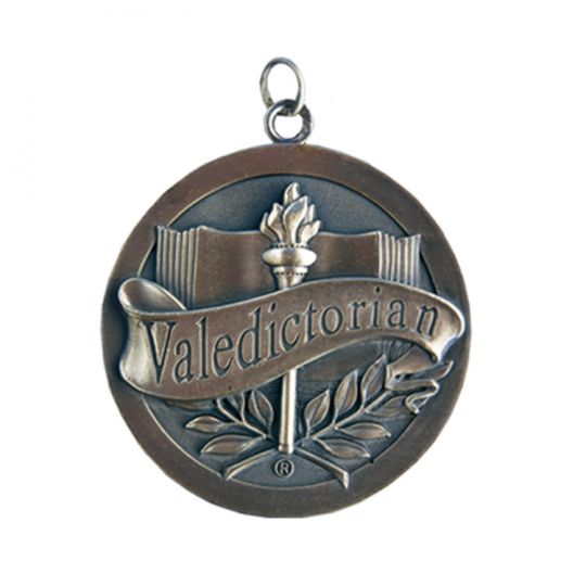 2 1/4"  Valedictorian Award with Ribbon
