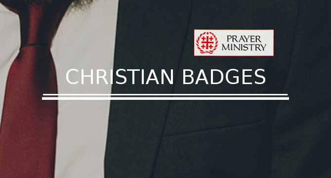 Christian Badges - Ministry Badges, Usher Badges, Greeter Badges, Denominational Badges